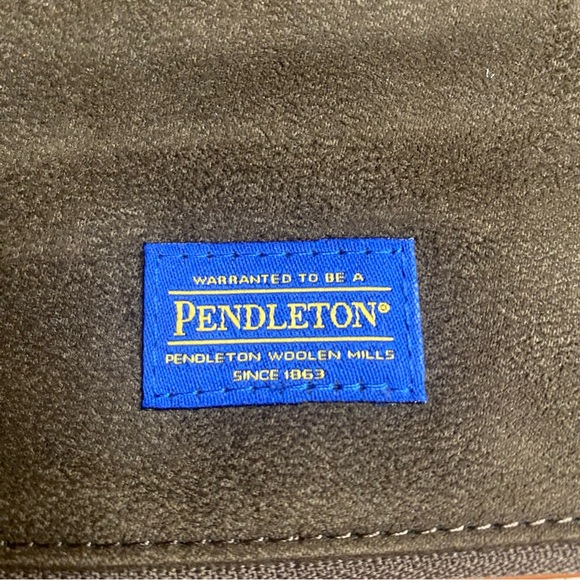 PENDLETON Travel Jewelry Organizer Wool & Leather - Picture 7 of 10